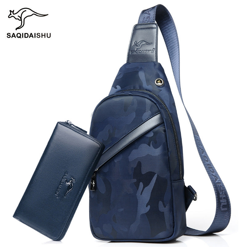 Cool Men's Classy Korean Fashionable Oxford Men's Chest Bags