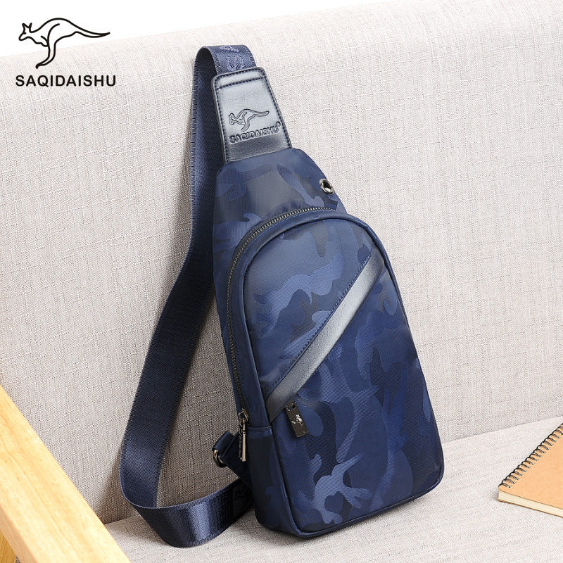 Cool Men's Classy Korean Fashionable Oxford Men's Chest Bags