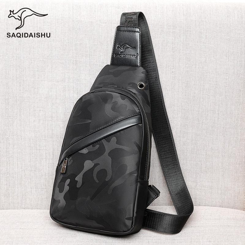 Cool Men's Classy Korean Fashionable Oxford Men's Chest Bags