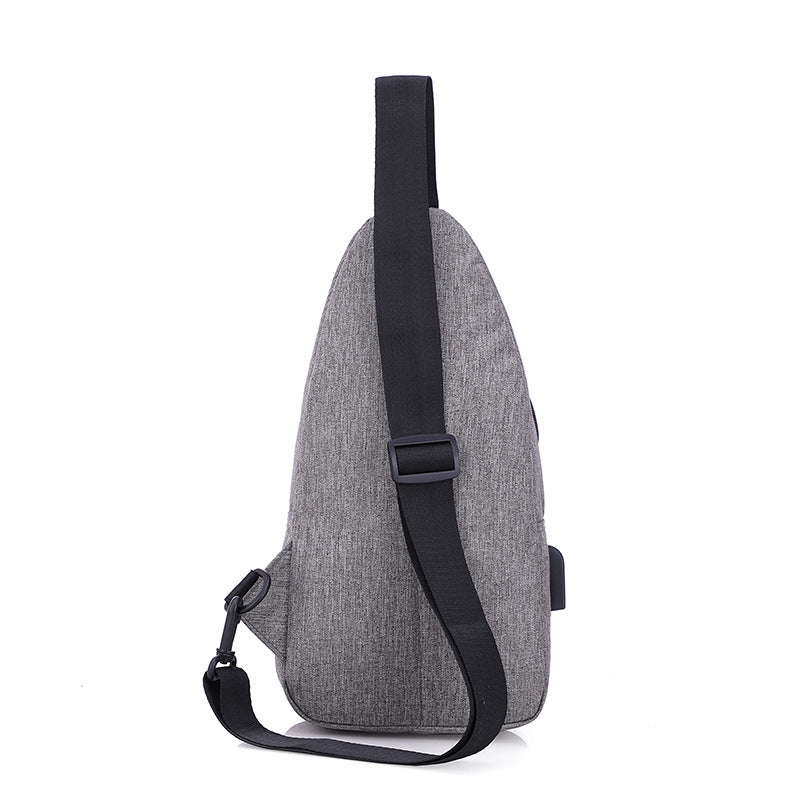 Attractive Men's Elegant Simple Fashionable Green Men's Chest Bags