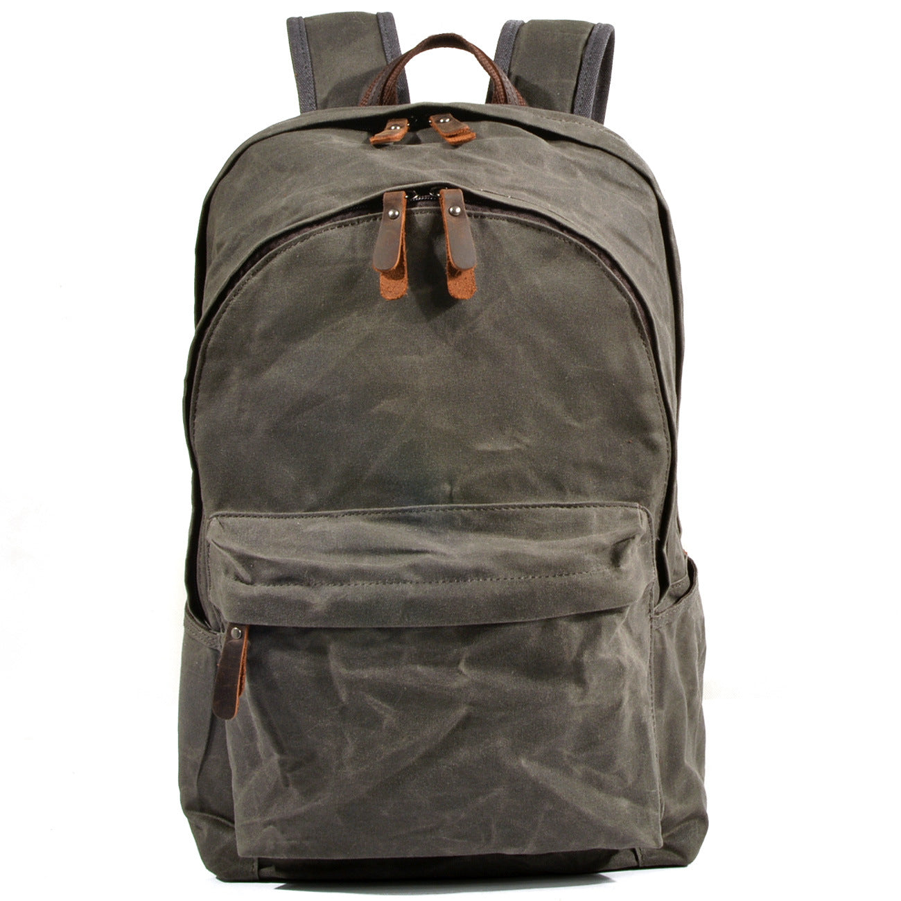 Women's & Men's Cloth Oil Wax Canvas Retro Backpacks