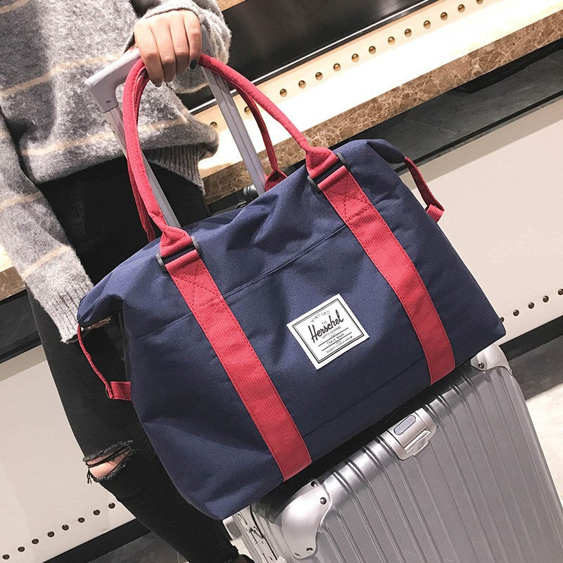 Stylish Canvas Large Capacity Short Distance Travel Bags