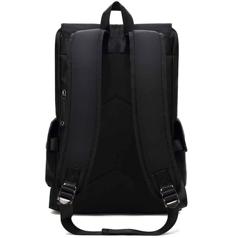 Fashion Trendy Unique Male High College Korean Style Large Capacity Backpacks
