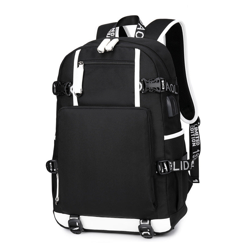 Mark Male Female Oxford Waterproof Computer Backpacks