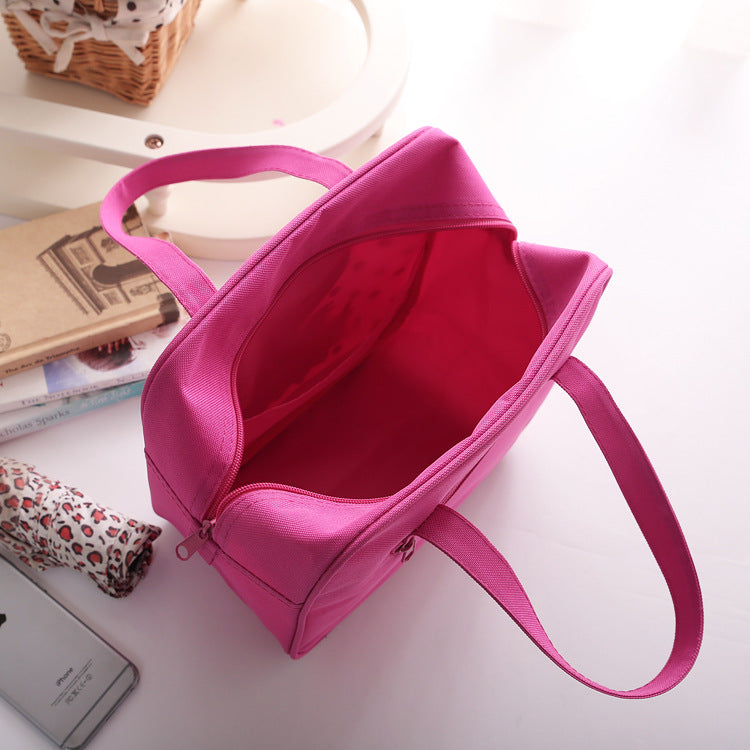 Pretty Women's Cartoon Canvas Lunch Box Bags