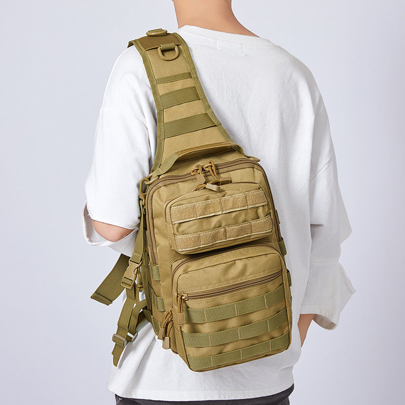 Graceful Versatile Large Camouflage Waterproof Simple Men's Chest Bags