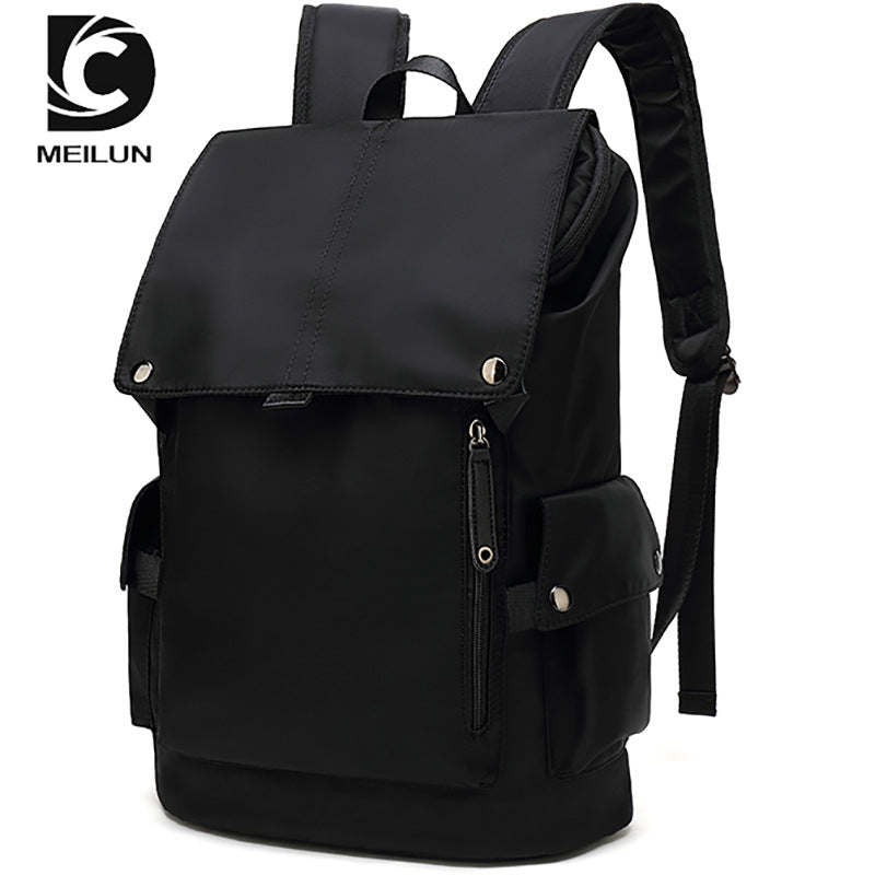 Fashion Trendy Unique Male High College Korean Style Large Capacity Backpacks