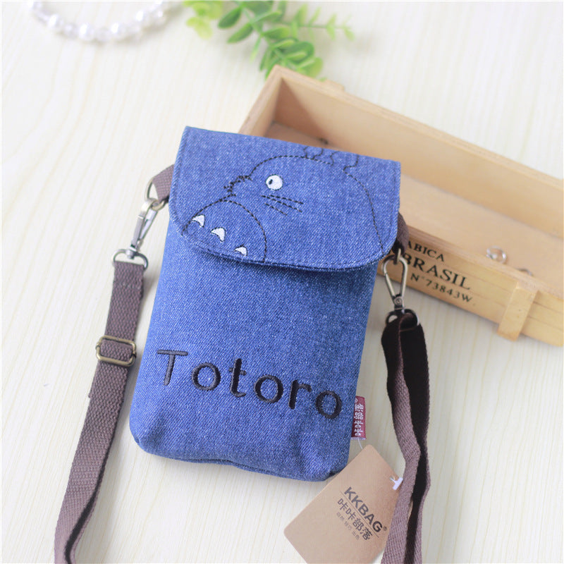 Glamorous Simple Denim Summer Carry-on Cloth Phone Bags