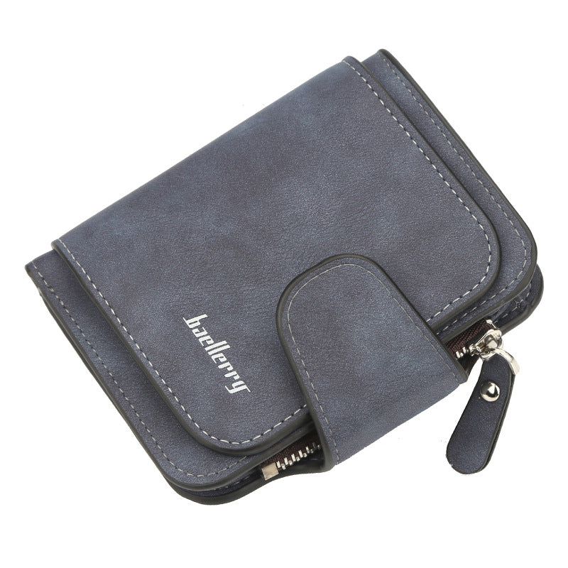 Women's Korean Matte Leather Cute Refreshing Ladies Wallets