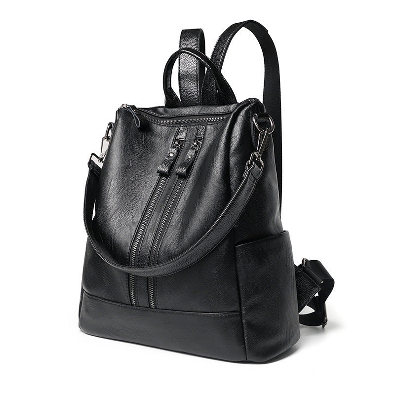 Women's Korean Fashion Soft Leather Multifunctional Bags