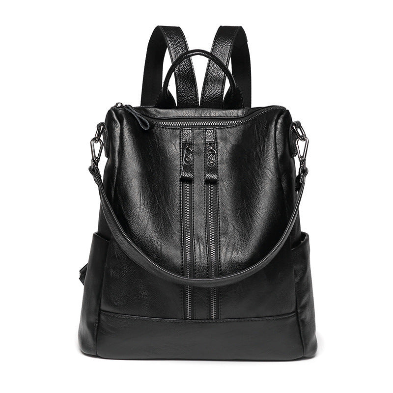 Women's Korean Fashion Soft Leather Multifunctional Bags