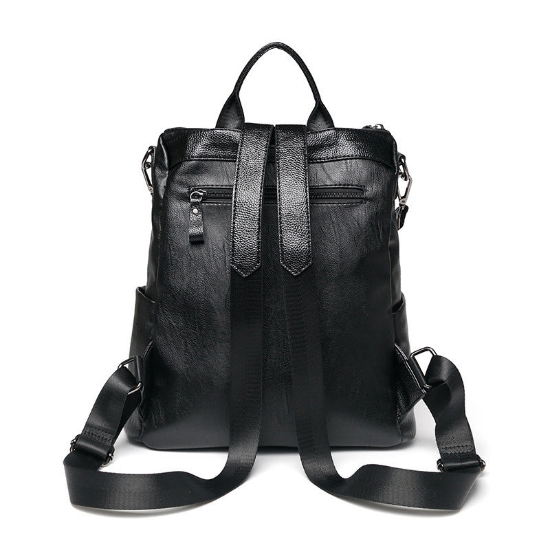 Women's Korean Fashion Soft Leather Multifunctional Bags