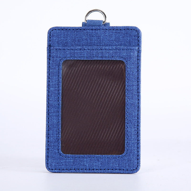 Work Name Tag Retractable Lanyard Access Card Holder