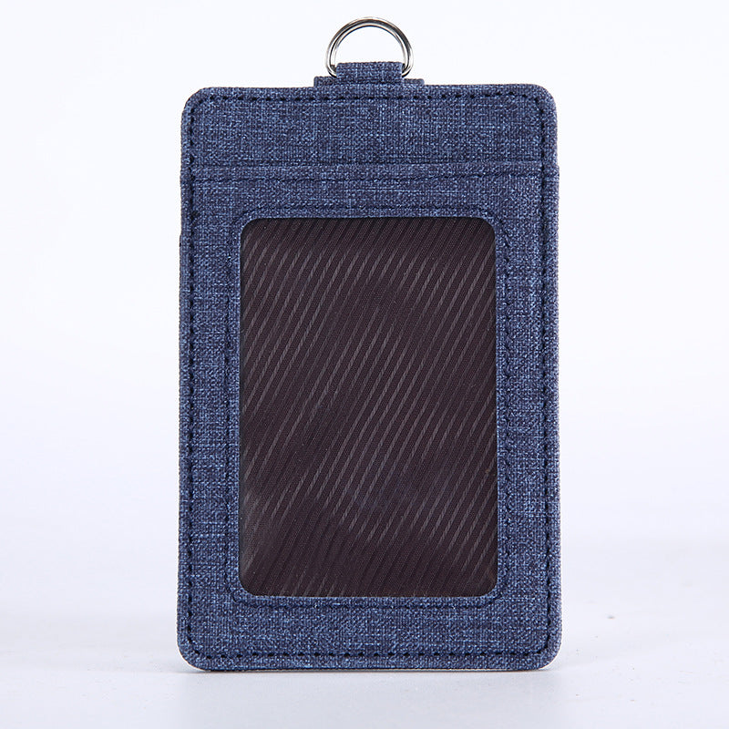 Work Name Tag Retractable Lanyard Access Card Holder