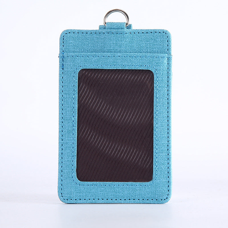 Work Name Tag Retractable Lanyard Access Card Holder