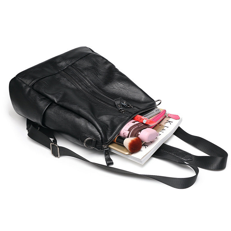Women's Korean Fashion Soft Leather Multifunctional Bags