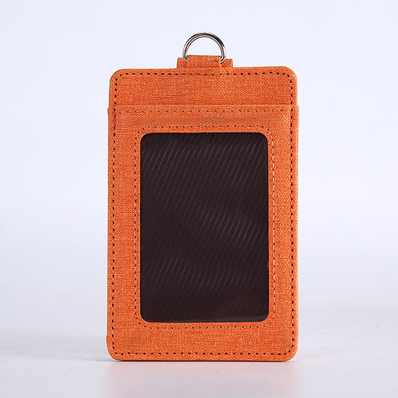 Work Name Tag Retractable Lanyard Access Card Holder