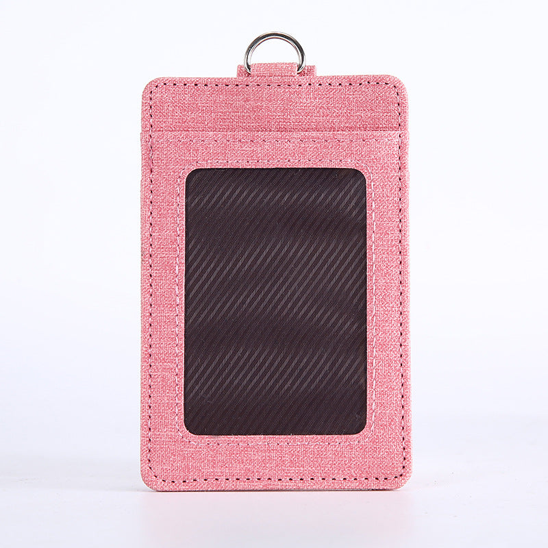 Work Name Tag Retractable Lanyard Access Card Holder