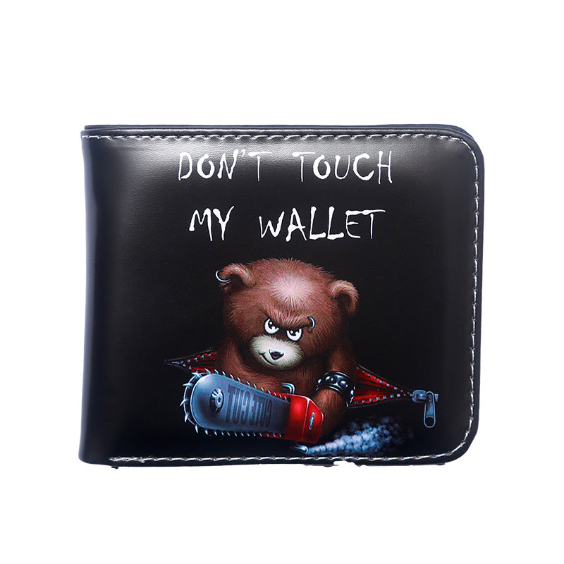 Skull Short Zipper Cartoon Anime To Coin Purses