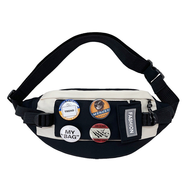Fashion Men's New Pretty Nylon Trendy Men's Chest Bags