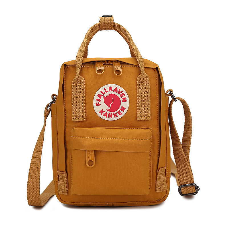 Cool Pretty Arctic Fox Waterproof Canvas Backpacks