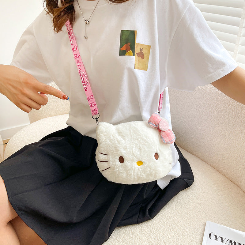 Cute Plush Sweet Soft Adorable Little Crossbody Bags