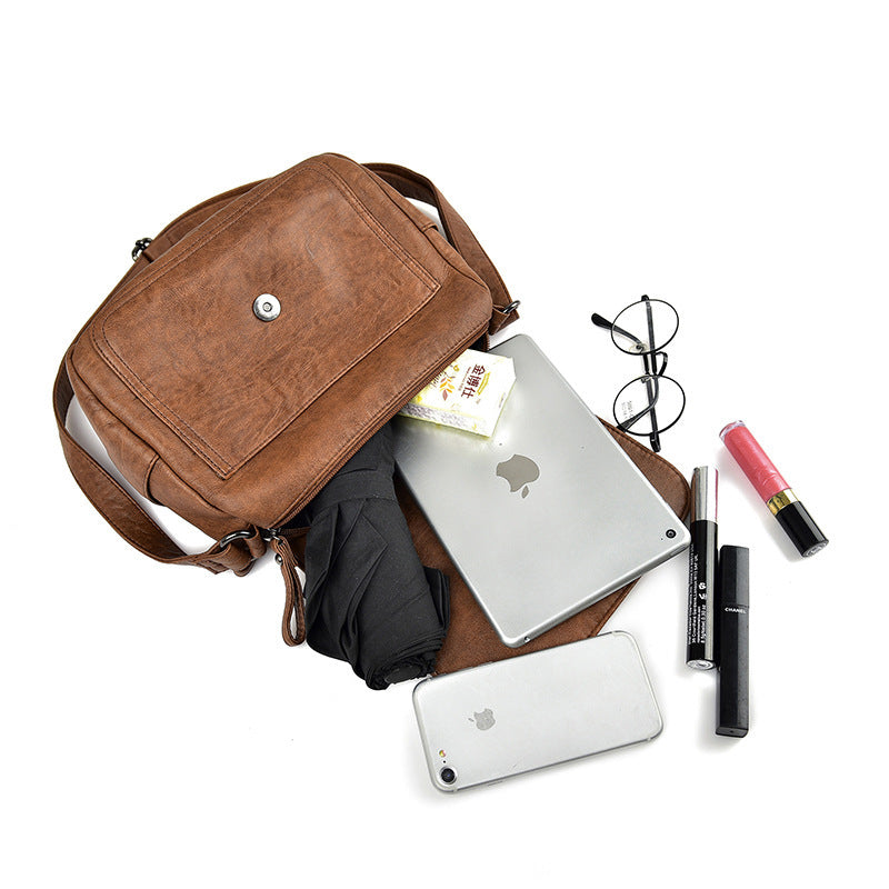 Women's Soft Leather Popular Retro Fashion Western Bags