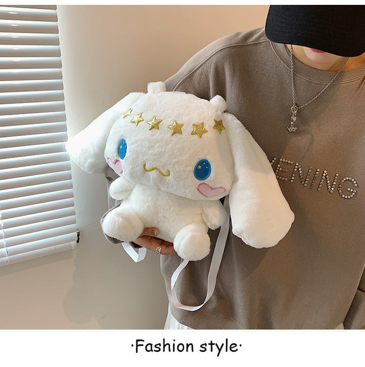 Casual Plush Cartoon Cute Clow Gift Backpacks