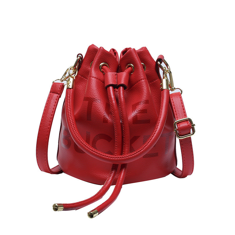 Slouchy Women's Glamorous Fashion Popular Letter Shoulder Bags