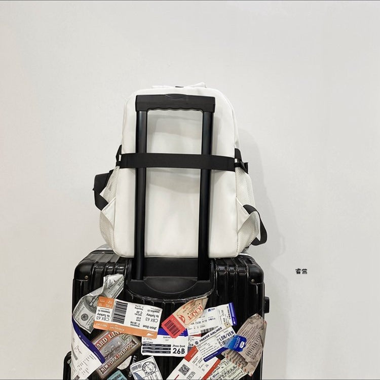 Women's High Korean College Mori Retro Canvas Backpacks