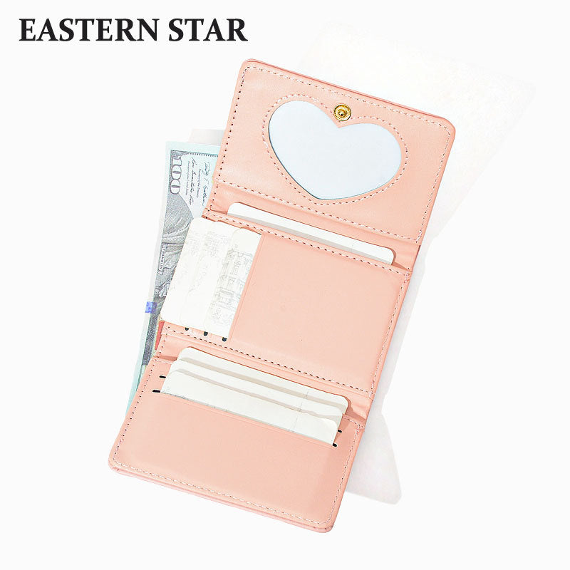 Women's Fashion Korean Style Short Simple Cute Ladies Wallets
