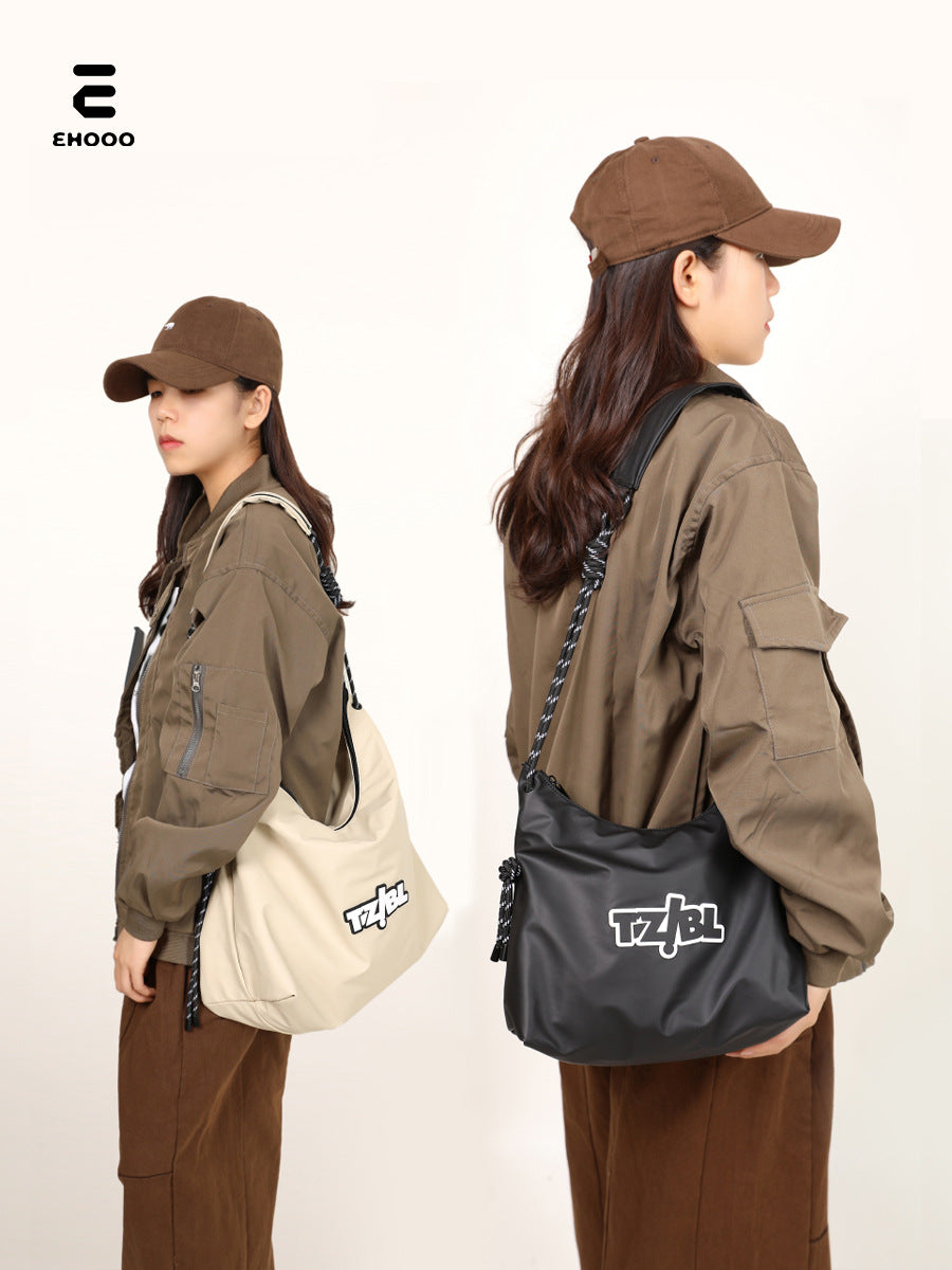 Style Large Capacity Dumpling Male Female Crossbody Bags
