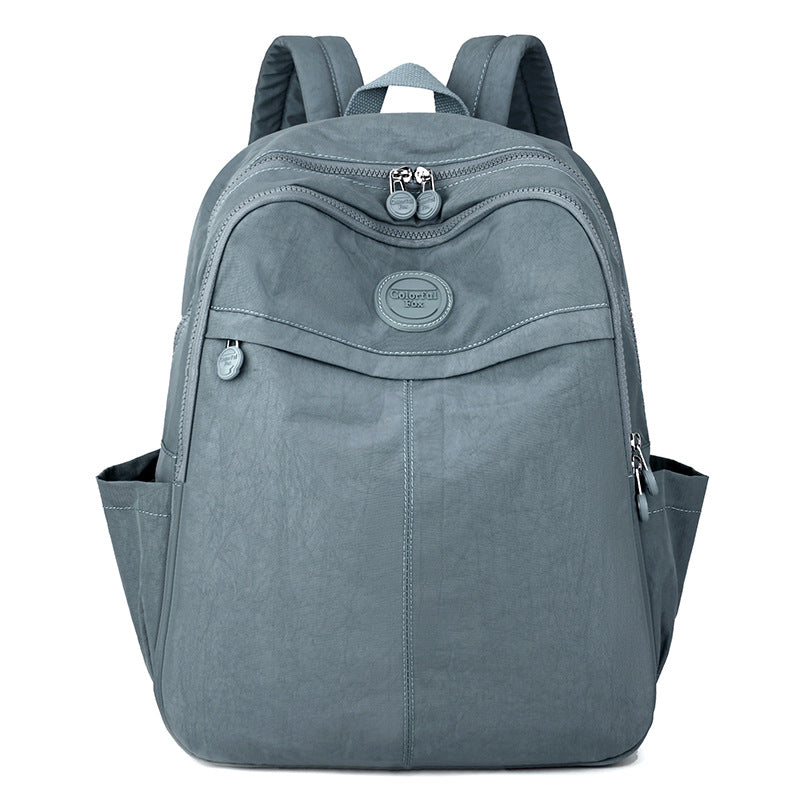 Women's Large Capacity Korean Waterproof Tide Computer Backpacks