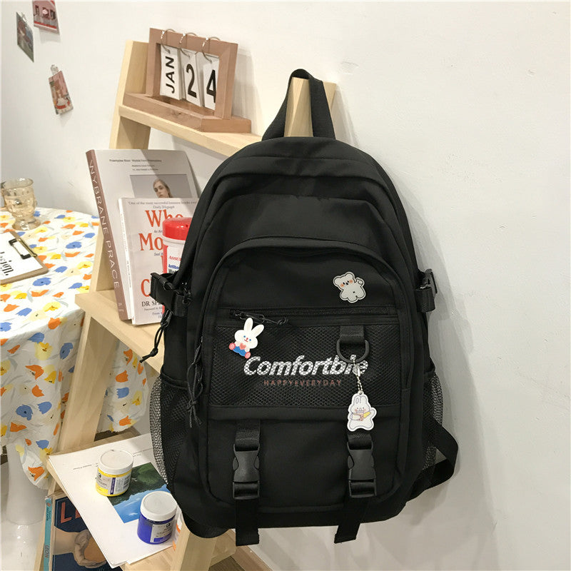 Wind Large Capacity High Female Korean Backpacks