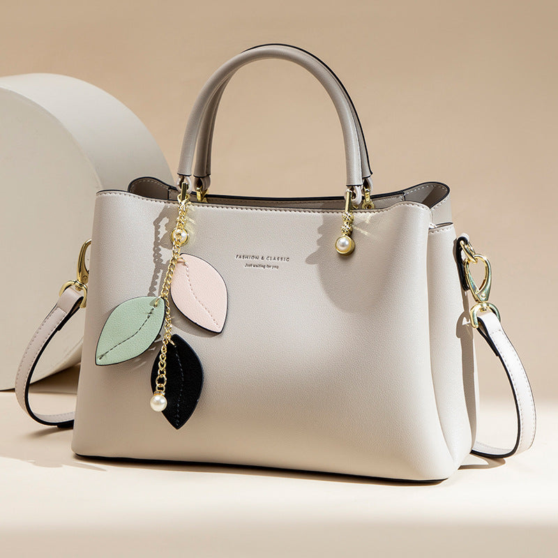 Women's Fashion Simple Light Luxury Genuine Leather Bags