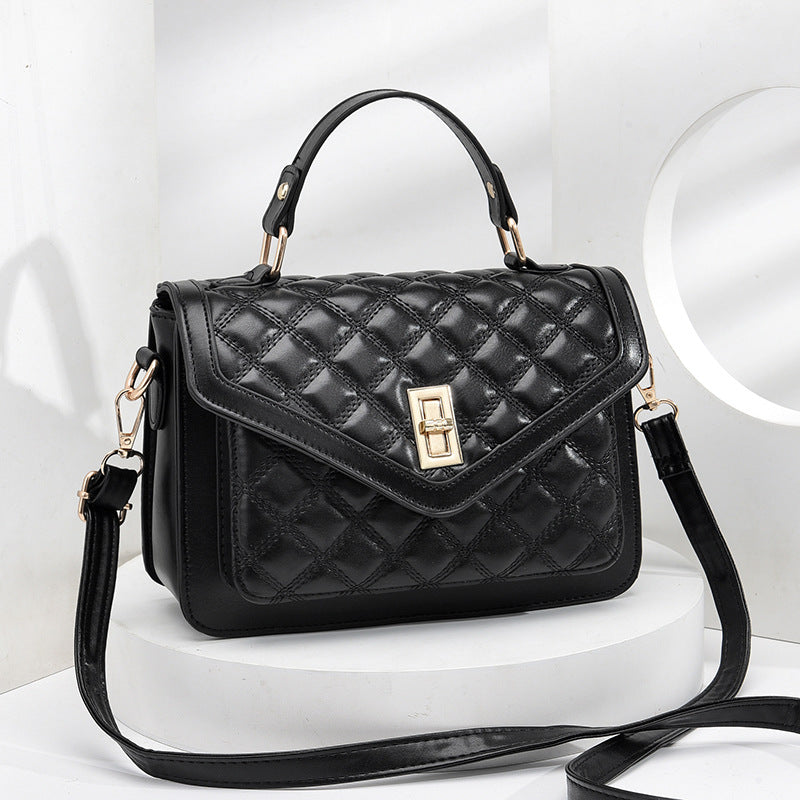Trendy Women's New Fashion Rhombus Korean Shoulder Bags