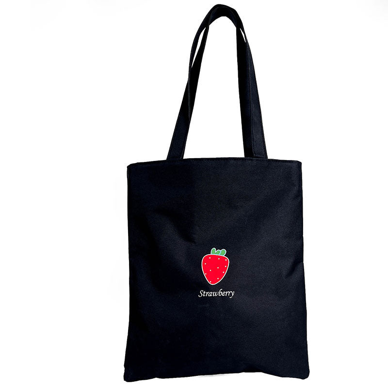 Women's Canvas Hand-held Large Capacity University Style Bags