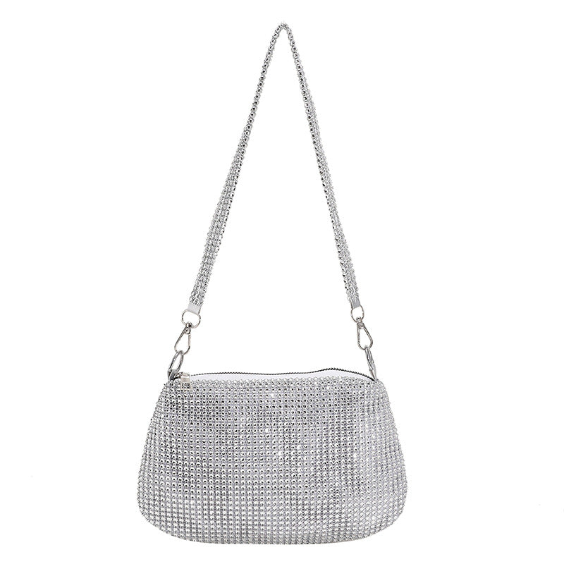Women's Graceful Popular Rhinestone Trendy Underarm Shoulder Bags