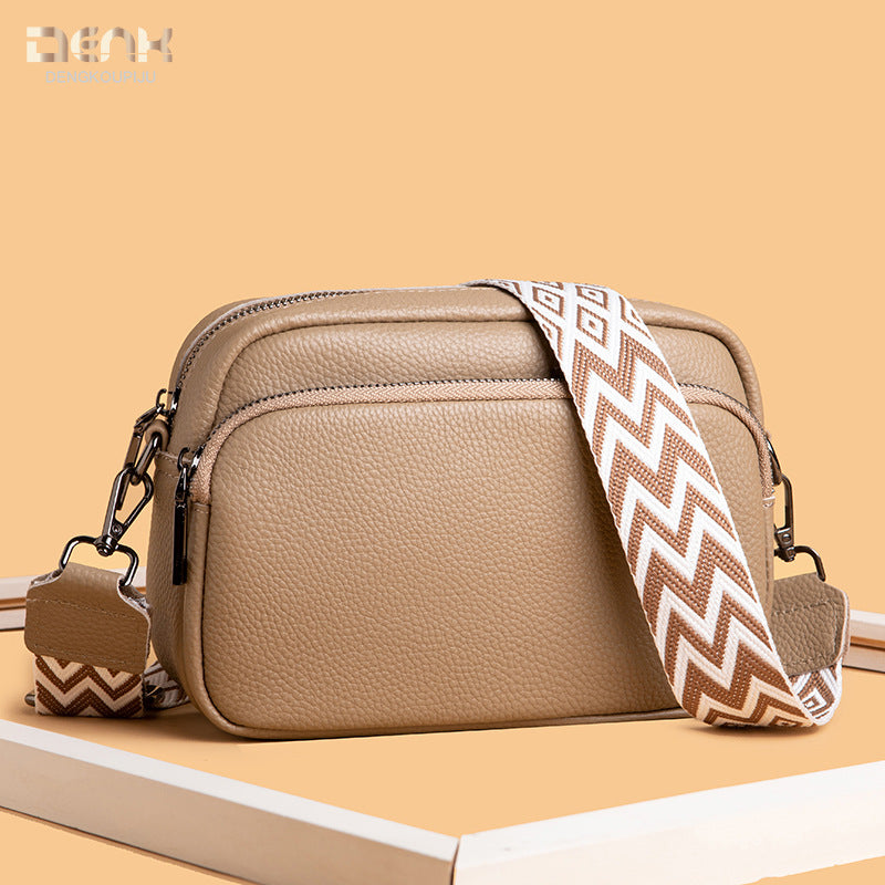 Women's Genuine Leather Trendy Fashion Top Layer Bags
