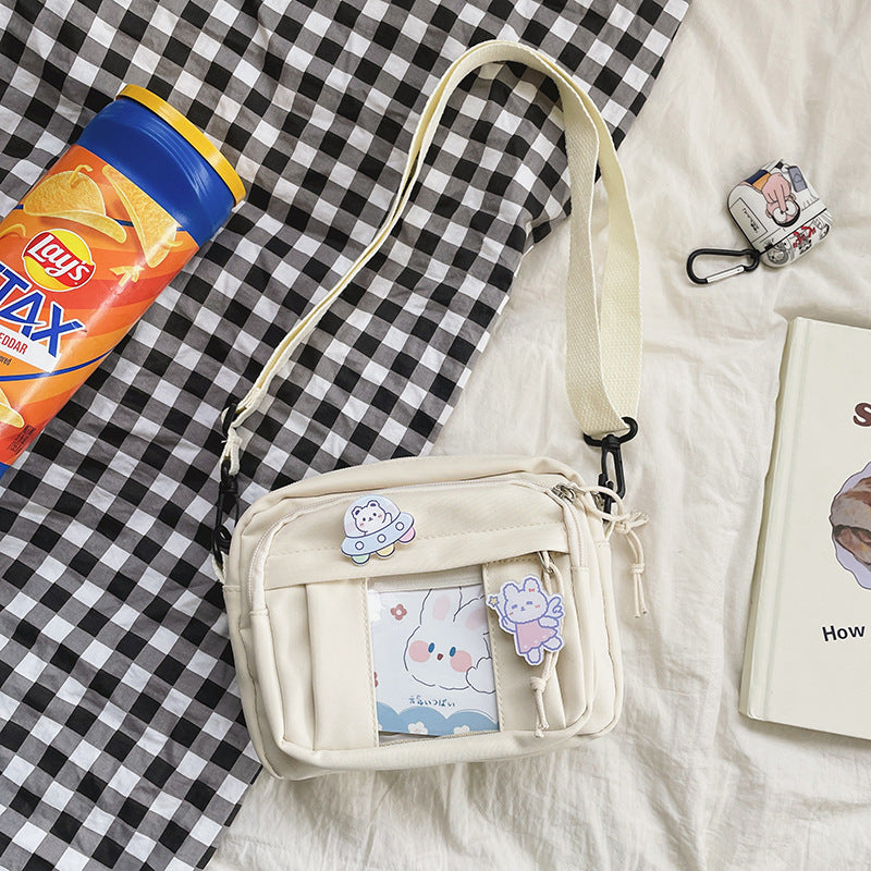 Summer Korean Style Simple Cute Funny Crossbody Bags