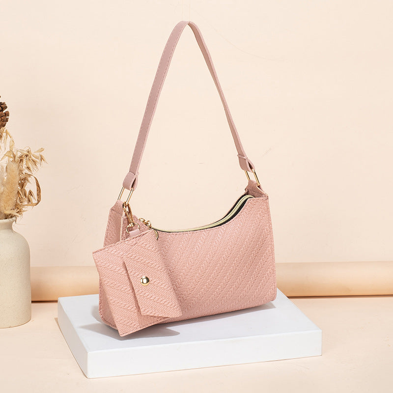 Women's Underarm Two-piece Set Korean Style Western Women's Shoulder Bag