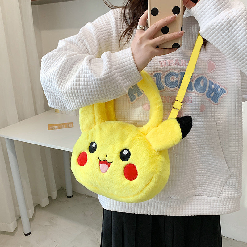 Casual Plush Cartoon Cute Clow Gift Backpacks
