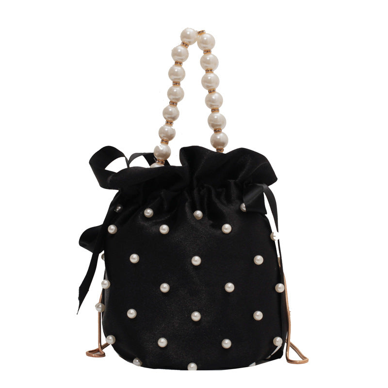 Women's Fashion Personality Trendy Chain Pearl Shoulder Bags