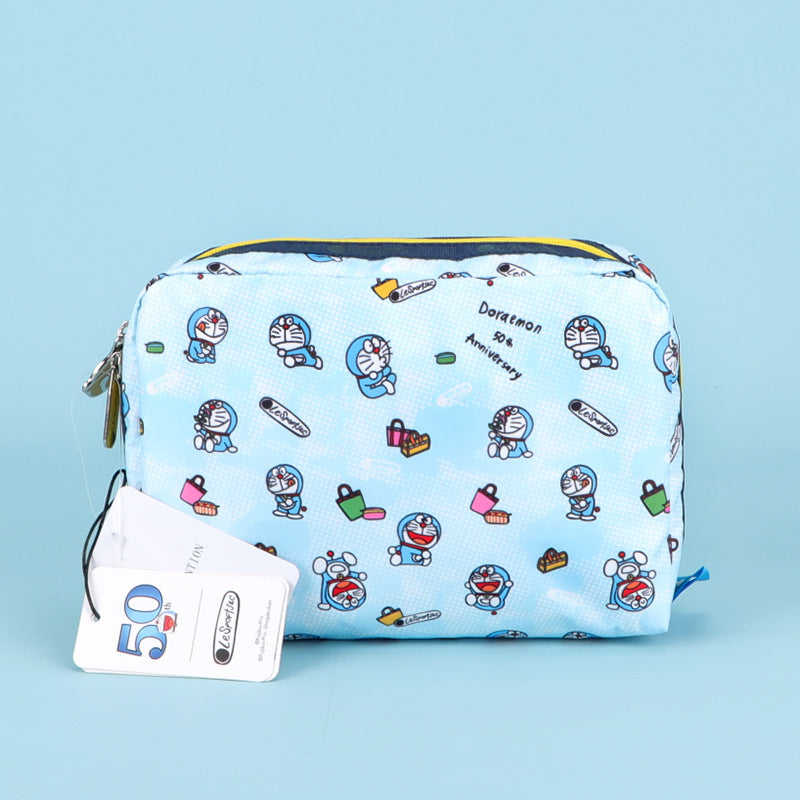 Name Cartoon Horizontal Printing Female Makeup Crossbody Bags