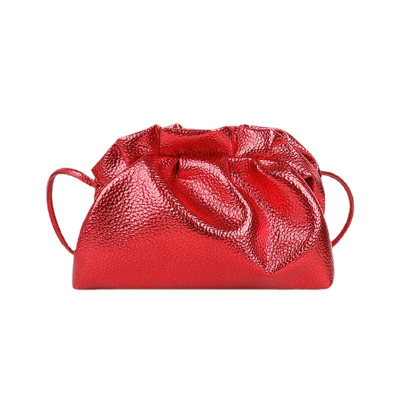 Women's Special Interest Light Luxury Pleated Cloud Shoulder Bags