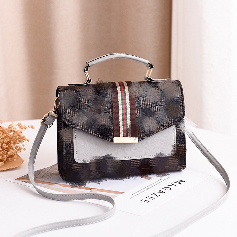 Textured Korean Style Cheap Simple Portable Crossbody Bags