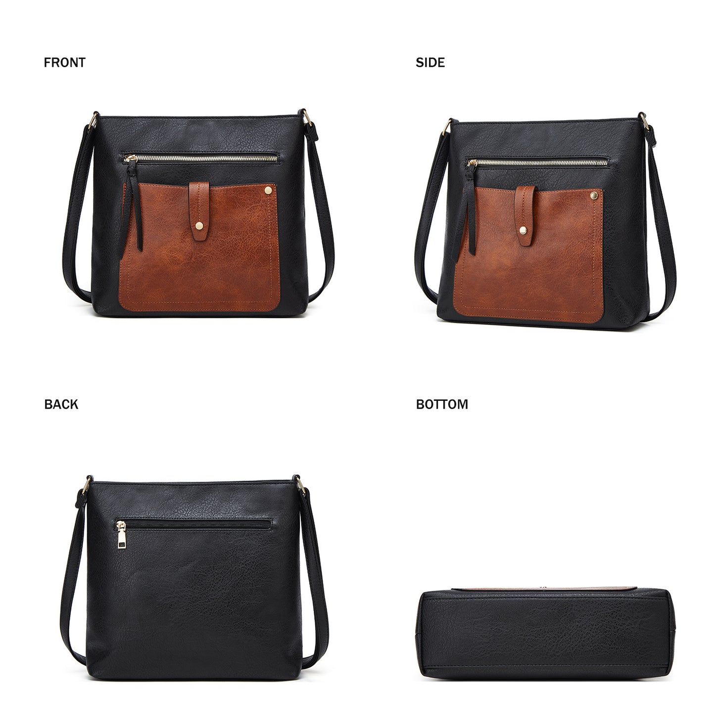 Women's Fashion Simple Large Capacity Totes Shoulder Bags