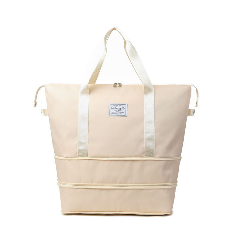 Waterproof Wet Dry Separation Large Capacity Folding Short Distance Travel Bags