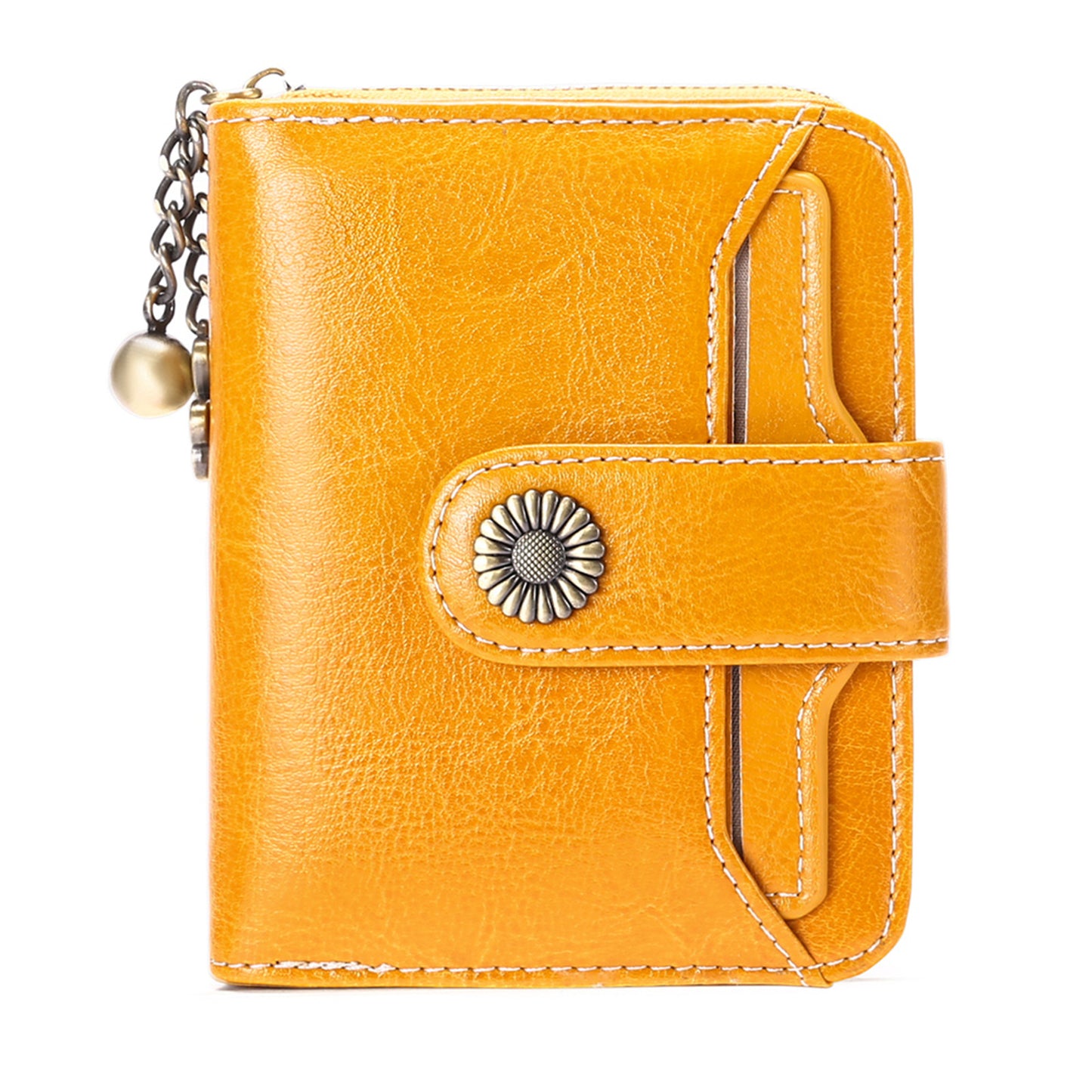 Women's Leather Female Short Korean Mini License Ladies Wallets