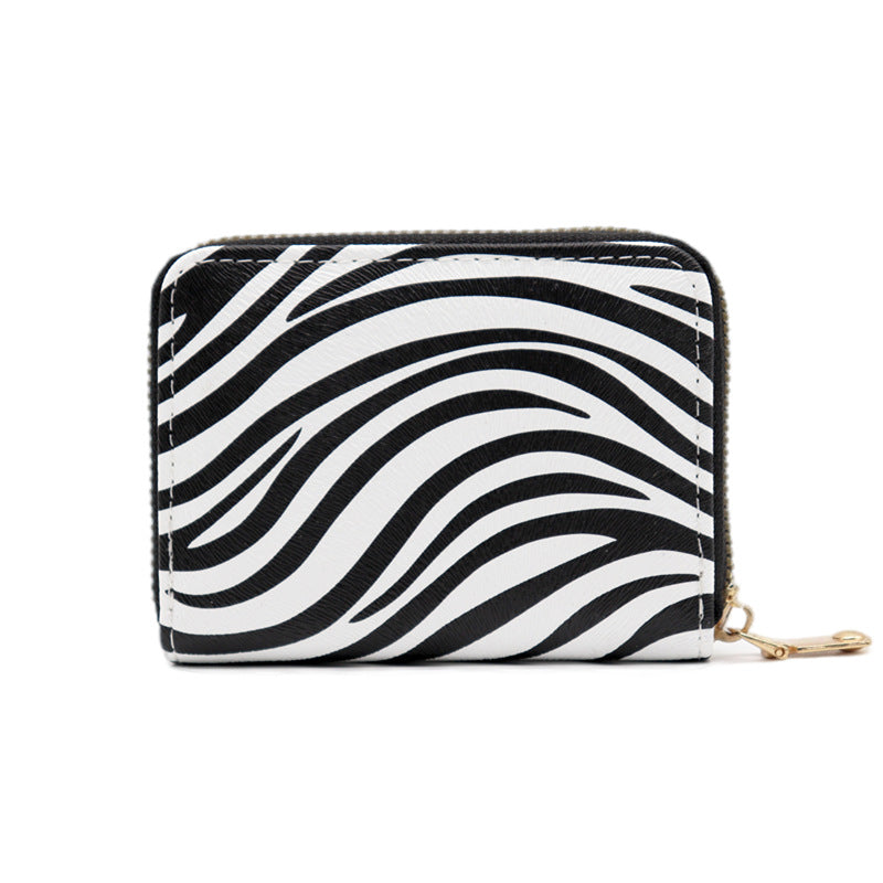 Animal Pattern Series Expanding Exquisite Short Large Card Holder